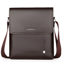 Load image into Gallery viewer, 2019 New Business Travel Men's PU Solid Color Large Capacity Messenger Bag Classic Design Casual High Quality Messenger Bag