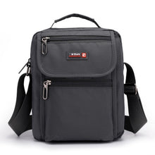 Load image into Gallery viewer, New Arrival Men's Shoulder Bag Waterproof Nylon Multi-layer Crossbody Bag For Men Black Small Casual Travel Bag Men bolso hombre