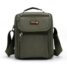 Load image into Gallery viewer, New Arrival Men's Shoulder Bag Waterproof Nylon Multi-layer Crossbody Bag For Men Black Small Casual Travel Bag Men bolso hombre