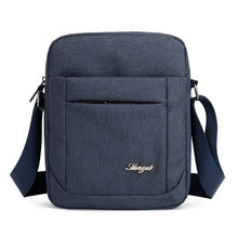 Load image into Gallery viewer, 2019 Men's Bag Nylon Shoulder Bag Small Waterproof Diagonal Bag Men's Black Zipper Business Bag Bolsos Mujer Sac A Main Modis