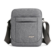 Load image into Gallery viewer, 2019 Men's Bag Nylon Shoulder Bag Small Waterproof Diagonal Bag Men's Black Zipper Business Bag Bolsos Mujer Sac A Main Modis