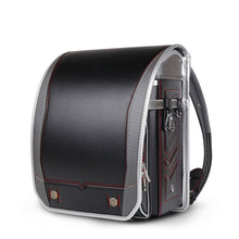 Load image into Gallery viewer, Coulomb Children School Bags For Boys And Girls PU Randoseru Japanese Orthopedic Backpack Mochila Infantil Boy Baby's Bags