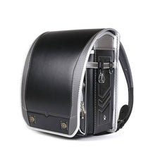 Load image into Gallery viewer, Coulomb Children School Bags For Boys And Girls PU Randoseru Japanese Orthopedic Backpack Mochila Infantil Boy Baby's Bags