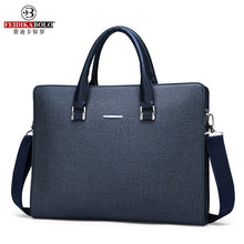 Load image into Gallery viewer, FEIDIKABOLO High-Quality Fabric Bag Men's Horizontal Handbag New Fashion Computer Bag High Quality Casual Shoulder Messenger Bag