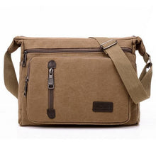 Load image into Gallery viewer, Men Bags Vinatge Canvas Messenger Bags 2019 Designer Brand Men's Fashion Crossbody Shoulder Bag Male Casual Travel Bag S951