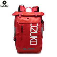 Load image into Gallery viewer, OZUKO 2019 New Large Men's Bag Travel Backpack Casual School Bag for Teenagers 14-15 inch Laptop masculina Shoulder Bags Mochila