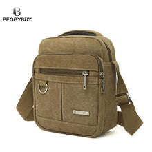 Load image into Gallery viewer, Men's Fashion Travel Cool Canvas Bag Men Messenger Crossbody Bags Bolsa Feminina Shoulder Bags Casual Portable Pack Dropshipping