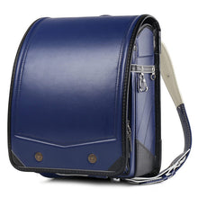 Load image into Gallery viewer, Coulomb Randoseru Children Backpack For Kids School Bags PU Pachwork Japanese Orthopedic Backpacks Mochila Infantil  Baby's Bags
