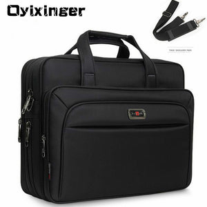 Large Capacity Men Single Shoulder Bag 14" 15" 16 Inche Travel Bag Men's casual fashion Handbags Business Briefcase Laptop Bag