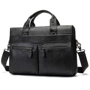 MVA Men Briefcases Genuine Leather Bags Men Briefcase Handbags Office Bags For Men's Bag Leather Laptop Bag Business Briefcases