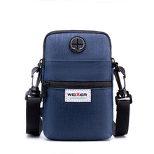 Load image into Gallery viewer, Men's Shoulder Bag Men Diagonal Mini Shoulder Multi-Function Mobile Phone Bag Outdoor Sports Bag