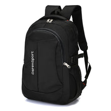 Load image into Gallery viewer, Men's Nylon Computer Solid Color Backpack Leisure Travel Wild Design Large Capacity Student School Bag Handsome Youth Backpack