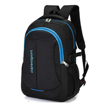 Load image into Gallery viewer, Men's Nylon Computer Solid Color Backpack Leisure Travel Wild Design Large Capacity Student School Bag Handsome Youth Backpack