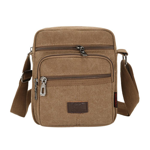 Men's Fashion Travel Cool Canvas Bag Men Messenger Crossbody Bags Bolsa Feminina Shoulder Bags Pack School Bags for Teenager New