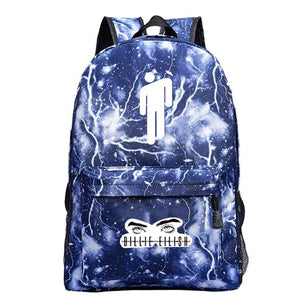 Billie Eilish Backpacks Women/Men's School Bags Laptop Travel Bags Teenage Notebook Backpack Fashion Nylon Mochila machila Bag