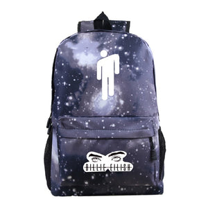 Billie Eilish Backpacks Women/Men's School Bags Laptop Travel Bags Teenage Notebook Backpack Fashion Nylon Mochila machila Bag