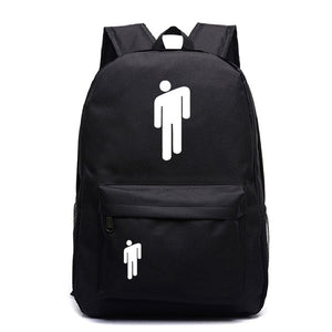 Billie Eilish Backpacks Women/Men's School Bags Laptop Travel Bags Teenage Notebook Backpack Fashion Nylon Mochila machila Bag