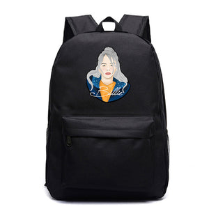 Billie Eilish Backpacks Women/Men's School Bags Laptop Travel Bags Teenage Notebook Backpack Fashion Nylon Mochila machila Bag