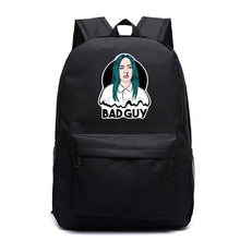 Load image into Gallery viewer, Billie Eilish Backpacks Women/Men&#39;s School Bags Laptop Travel Bags Teenage Notebook Backpack Fashion Nylon Mochila machila Bag