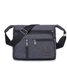 Load image into Gallery viewer, Casual Travel Men&#39;s Crossbody Bag Luxury Men Messenger Bags 2019 New Fashion Men&#39;s Bags High Quality Men Canvas Bag KL536