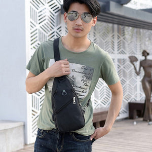 WENYUJH Men's Chest Bag Phone Pocket Messenger Sports Multi-function Men Shoulder Handbag Personal Shoulder Anti-theft Bag 2019