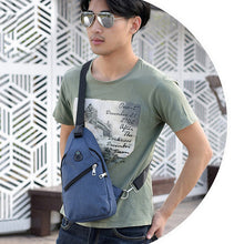 Load image into Gallery viewer, WENYUJH Men&#39;s Chest Bag Phone Pocket Messenger Sports Multi-function Men Shoulder Handbag Personal Shoulder Anti-theft Bag 2019