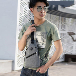 WENYUJH Men's Chest Bag Phone Pocket Messenger Sports Multi-function Men Shoulder Handbag Personal Shoulder Anti-theft Bag 2019