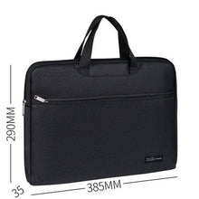 Load image into Gallery viewer, Document bag canvas office men's tote bag business multi-layer Oxford briefcase female simple information package