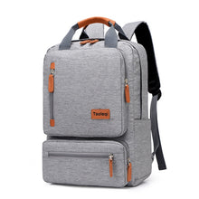Load image into Gallery viewer, Men's Backpack Casual Business Notebook Backpack Light 15.6-inch Laptop Bag Anti Theft Backpack Travel Rucksack Gray sac a dos