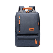 Load image into Gallery viewer, Men's Backpack Casual Business Notebook Backpack Light 15.6-inch Laptop Bag Anti Theft Backpack Travel Rucksack Gray sac a dos