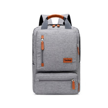Load image into Gallery viewer, Men's Backpack Casual Business Notebook Backpack Light 15.6-inch Laptop Bag Anti Theft Backpack Travel Rucksack Gray sac a dos