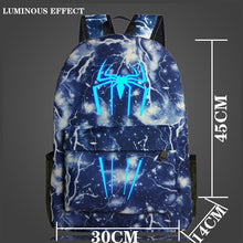 Load image into Gallery viewer, School Bags For Teeenage Girls Boy Anime Luminous Backpack Kids &amp; Baby's Bags Waterproof School Backpack High Quality Backpack