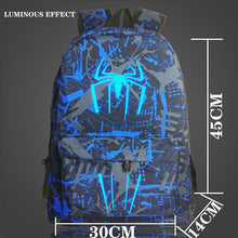 Load image into Gallery viewer, School Bags For Teeenage Girls Boy Anime Luminous Backpack Kids &amp; Baby's Bags Waterproof School Backpack High Quality Backpack