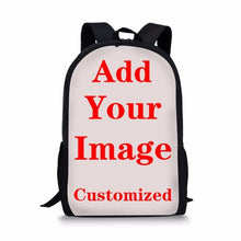 Load image into Gallery viewer, Yorkshire Cute School Bags for Girl Floral Polyester Satchel Backpack For Kid Baby's Bags Mochila Infantil Primary