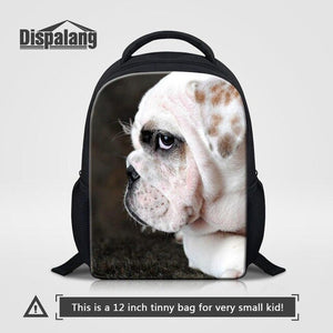 Dispalang Kids Small Backpacks Animal Cute Dog Print School Bags For Kindergarten Girls Shoulder Book Bags Baby's Travel Bags