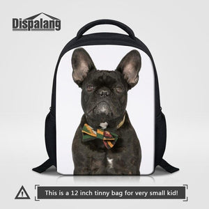 Dispalang Kids Small Backpacks Animal Cute Dog Print School Bags For Kindergarten Girls Shoulder Book Bags Baby's Travel Bags