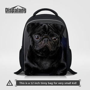 Dispalang Kids Small Backpacks Animal Cute Dog Print School Bags For Kindergarten Girls Shoulder Book Bags Baby's Travel Bags