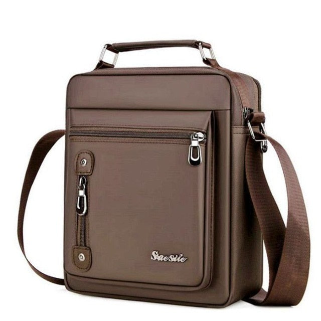 Brand Men's Handbag Messenger Bag Waterproof Men Oxford Zipper Bag Crossbody for Male Male Business Casual Single Shoulder Bag