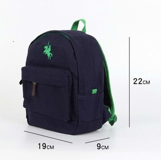 2019 School Bags For Boys Girls In Kindergarten Poloo Canvas Kids & baby's bags Small Children Backpack For Girls Primary School