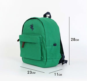 2019 School Bags For Boys Girls In Kindergarten Poloo Canvas Kids & baby's bags Small Children Backpack For Girls Primary School