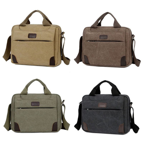 Fashion Men's Canvas Crossbody Hiking Military Messenger Sling Shoulder Bag Satchel Bags 28x6x22cm