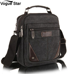 2019 Designer Brand Men's Fashion Crossbody Shoulder Bag Solid Male Casual Travel Bag Men Bags Vinatge Canvas Messenger Bags M5