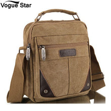 Load image into Gallery viewer, 2019 Designer Brand Men&#39;s Fashion Crossbody Shoulder Bag Solid Male Casual Travel Bag Men Bags Vinatge Canvas Messenger Bags M5