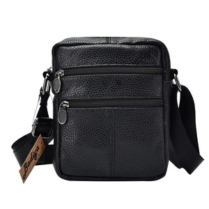 Men's Shoulder Bag Business Men's Genuine Leather Bag Male Small Crossbody Bags for Men Messenger Bag Men Leather Handbags