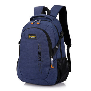 WEIXIER Men's 2019 New  Backpack Bag Male Polyester Laptop Backpack Computer Bags High School Student College Students Bag Male