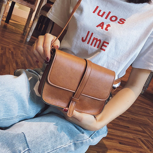 Vintage Purse Bag Leather Cross Body Shoulder Messenger Bag Shoulder Bags  Gifts For Women2019 Women's Handbags & Bags