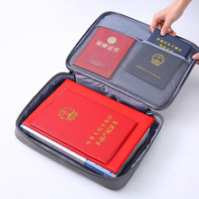 Load image into Gallery viewer, Oxford Business Briefcase Bag Men's Document IPAD Electronic Storage Document  Pouch Organizer Case Accessories