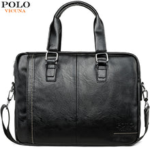 Load image into Gallery viewer, VICUNA POLO New Arrival High Quality Leather Man Messenger Bag Bag Set Brand Men&#39;s Briefcases Business Laptop Men Handbag