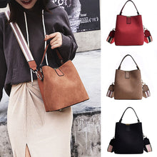 Load image into Gallery viewer, Fashion Women&#39;s Zipper Handbag Cross Body Single Wide Shoulder Strap Tote Bag  2020 top 1 new hot sale free shipping