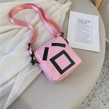 Load image into Gallery viewer, Cute Waterproof Children&#39;s Square Bag Mini Baby&#39;s Slant Bag Fashion Single Shoulder Bag